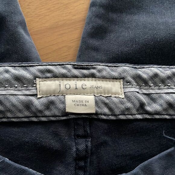 JOIE  SKINNY TROUSER JEANS DARK NAVY BLUE - Picture 6 of 8